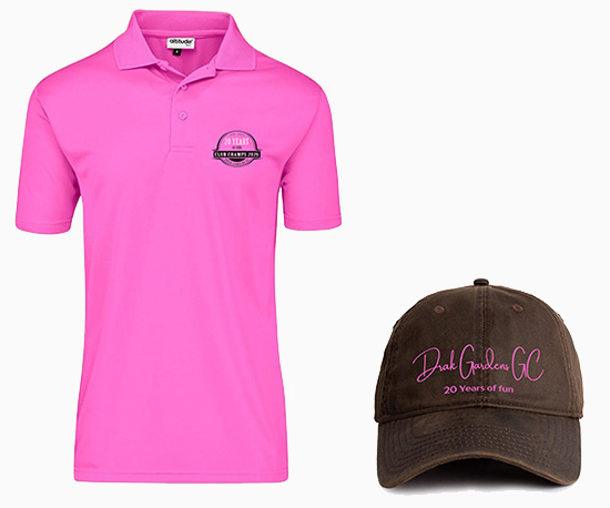 Club Champs Shirt and Cap